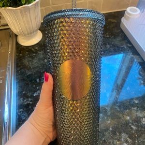 Starbucks iridescent black studded venti tumbler 2020
